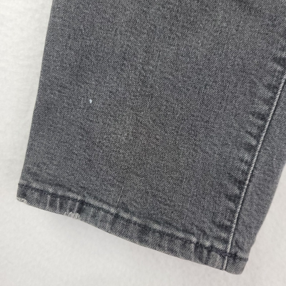 Madewell The Perfect Vintage Crop Jeans Womens High Rise Black Wash Denim Sz 27 - Picture 6 of 16